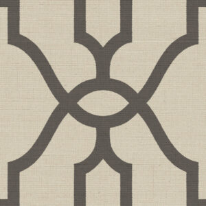 ON KHAKI WOVEN TRELLIS